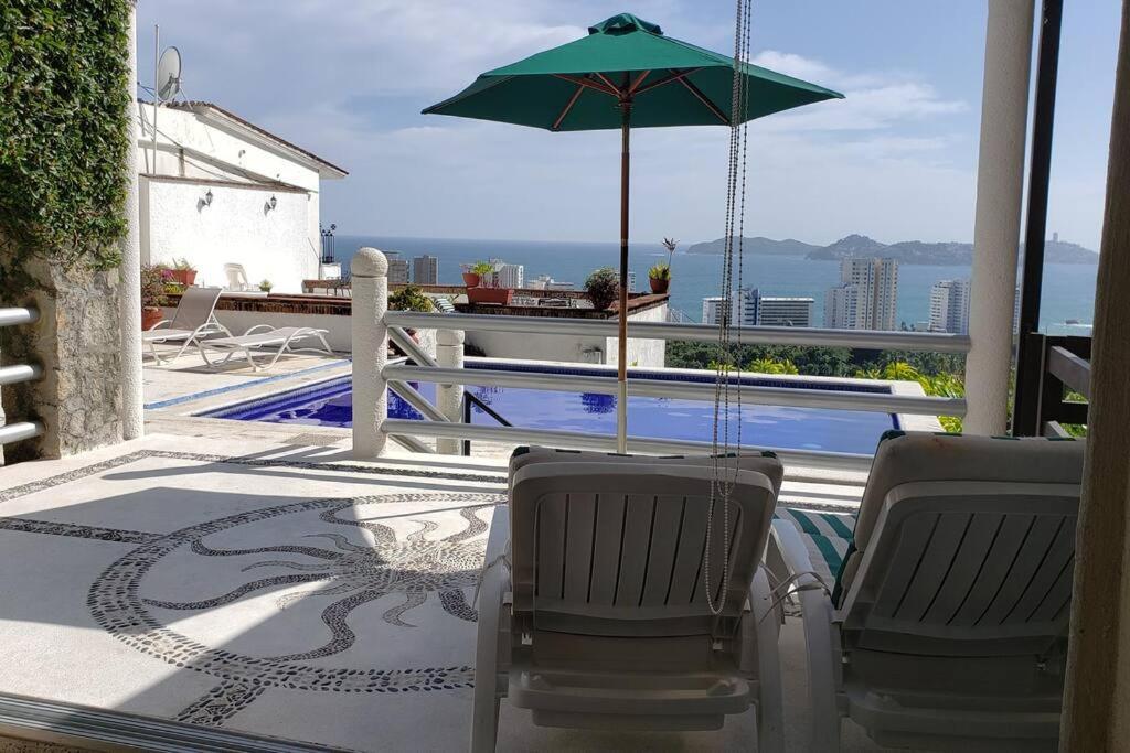 Hermosa Villa Puesta Al Sol Акапулько Екстер'єр фото